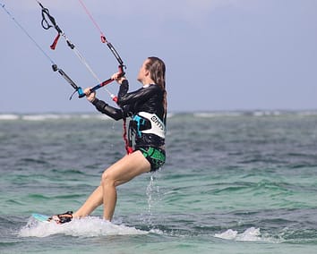 Kite Surfing in Diani